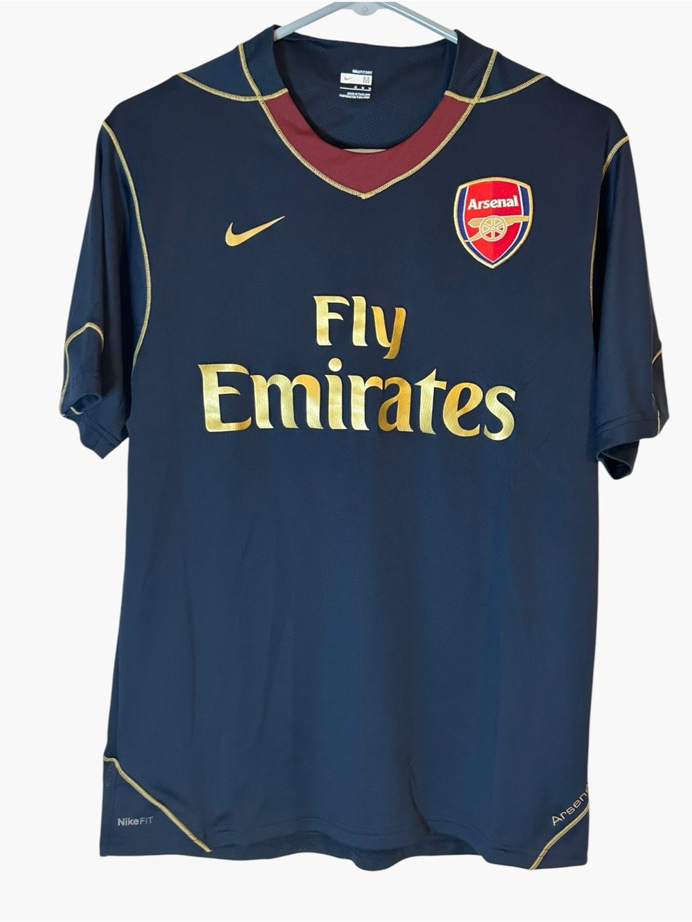 2007-08 Arsenal Nike Soccer Training Jersey Shirt Size Men’s M